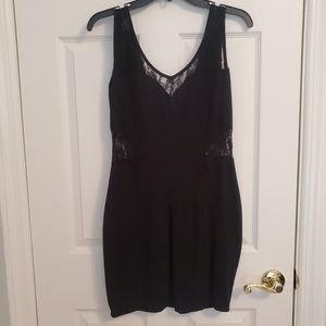 Snap | Little Black Bodycon Lace Dress